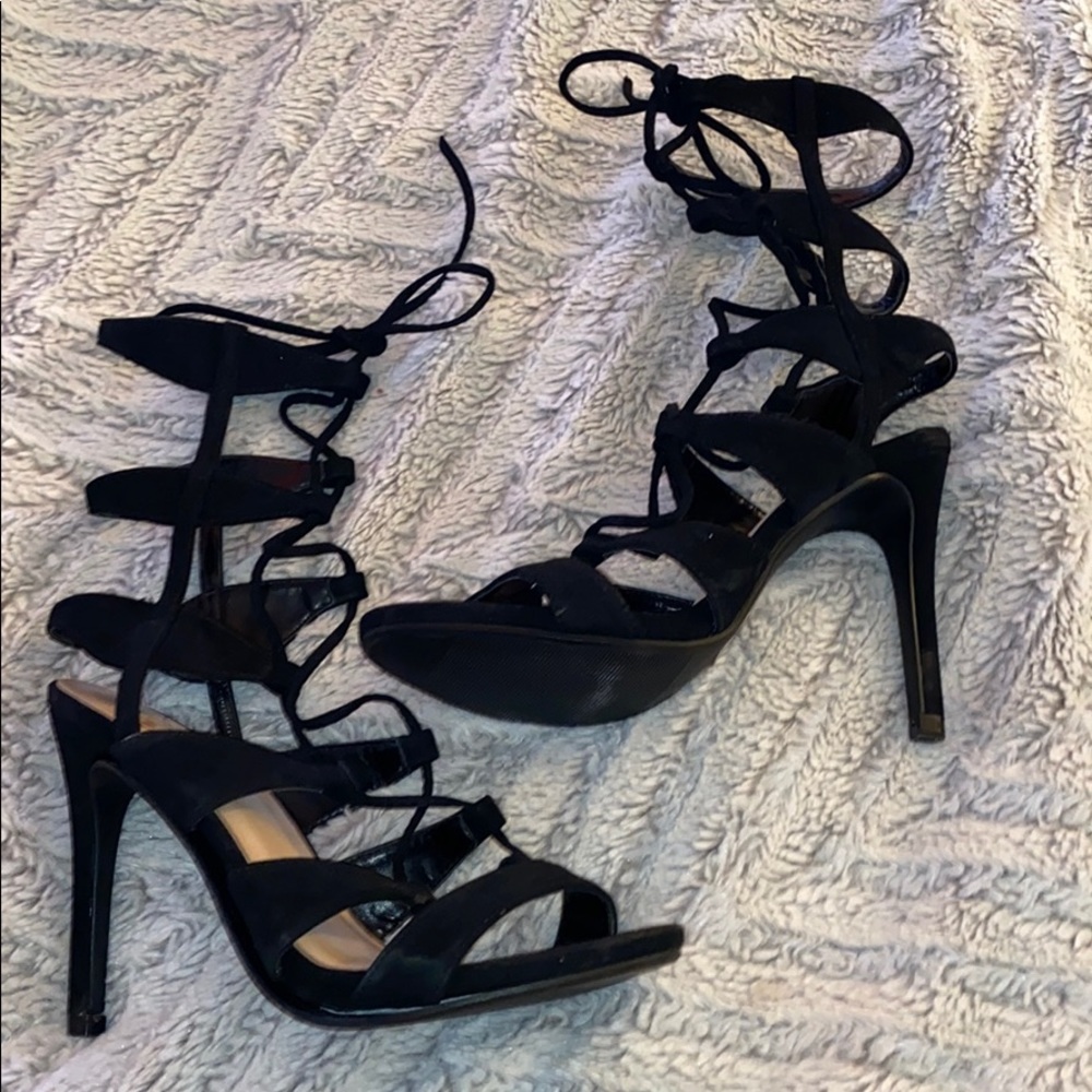 Strappy stilettos